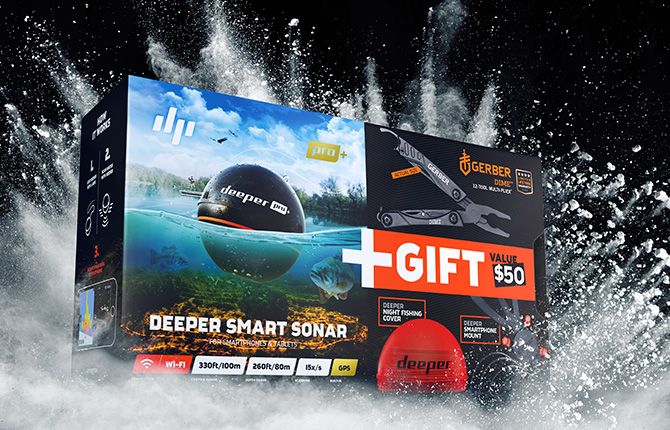 Deeper Pro+ met GRATIS accessoires TWV €50,- – KERST-actie