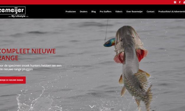 Nieuwe flashy website Rozemeijer