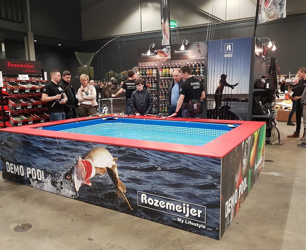 Bellyboat innovaties en Rozemeijer zwembad op de Visma