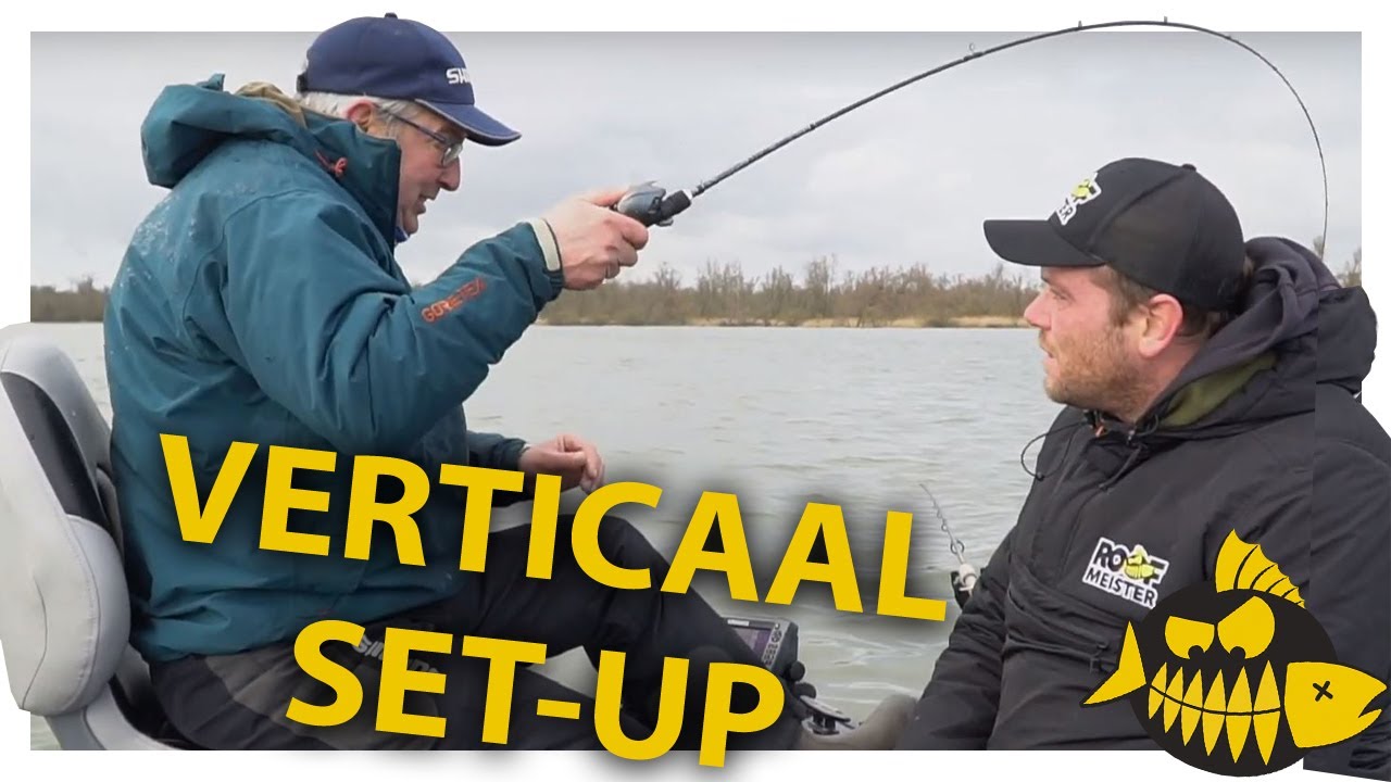 Snoekbaarscrack over de verticaalhengel