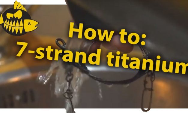 Hoe maak je zelf een 7-strand titanium onderlijn – Lureparts