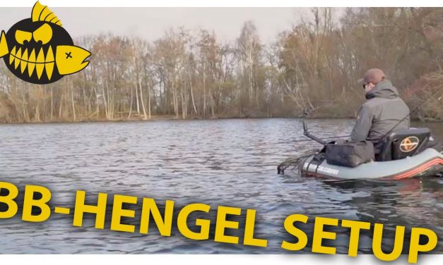 Met deze hengel setup vist bellyboater Nick Landman