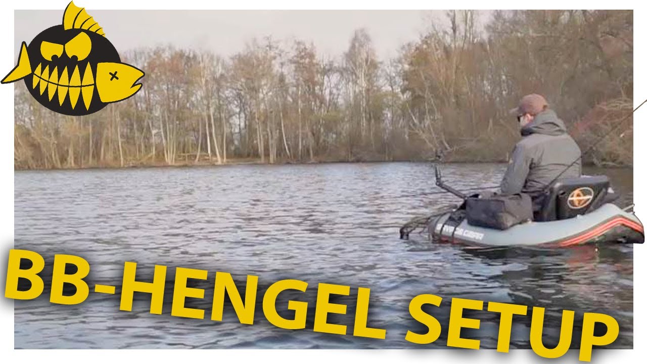 Met deze hengel setup vist bellyboater Nick Landman
