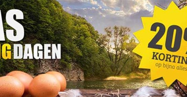 Paas Korting Dagen bij Raven Hengelsport 