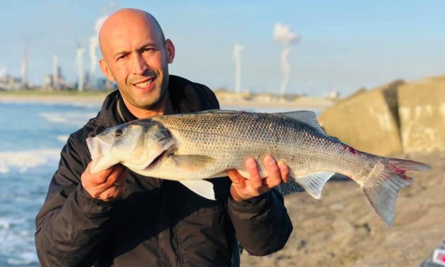 De eerste zeebaars aanbeten van Mourat Akkouh