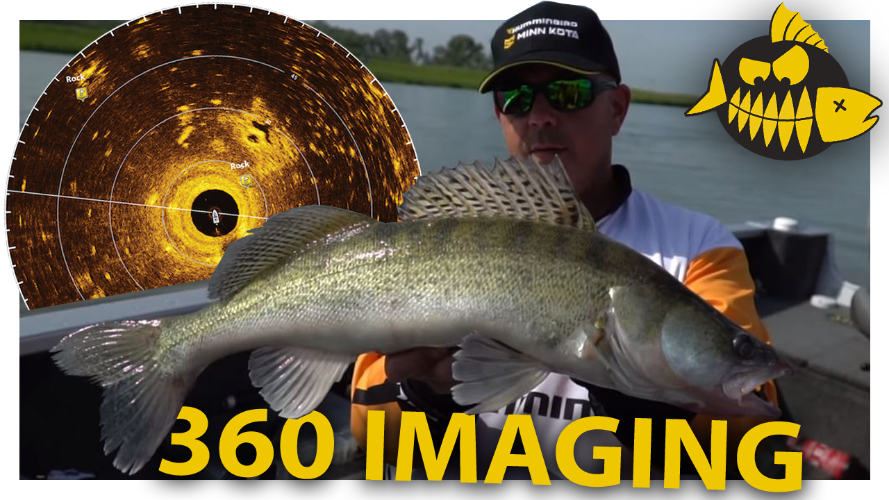 Het bootje rond met 360 Imaging van Humminbird