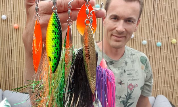 Spinnerbaits – Het wapen tegen waterplanten – Sander Paans