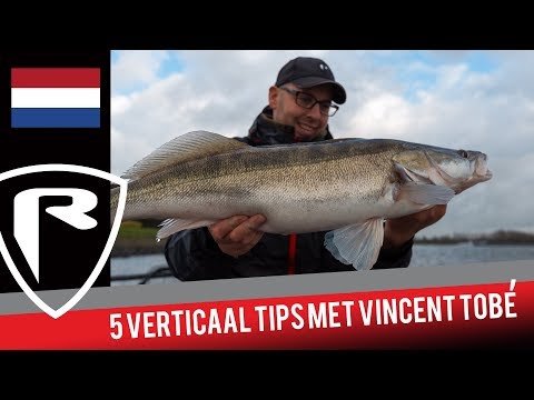 Zo vis je verticaal op snoekbaars – 5 tips door Vincent Tobé