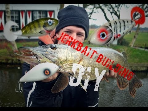 Zelf jerkbaits bouwen en er vis op vangen – How to met Willem Romeijn