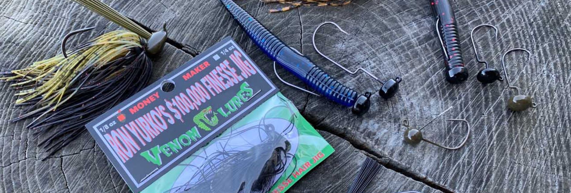 Gloednieuw kunstaas voor softbait fanatics – Venom Lures
