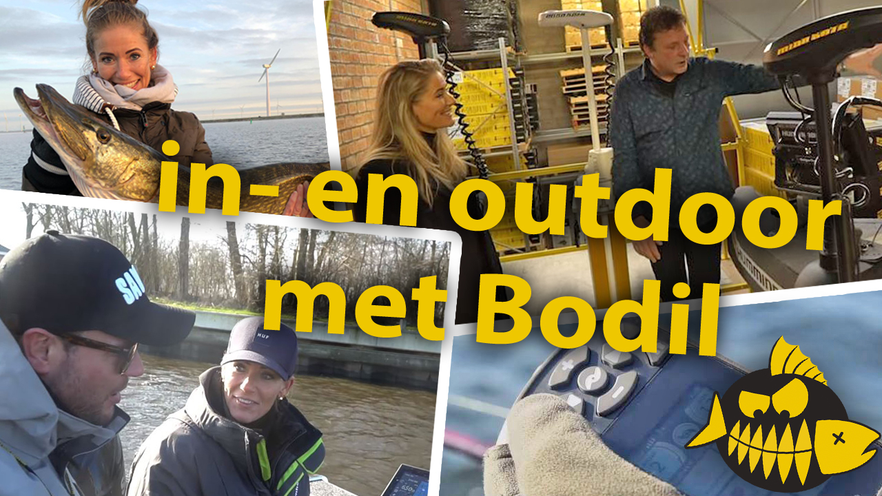 ***Roofmeister VIDEO***Bodil van Roeden over fishfinders & elektromotoren