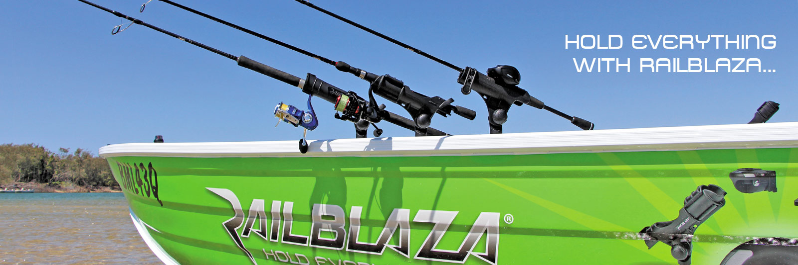 Muurvast met Railblaza – Voor boot, bellyboat en kajak