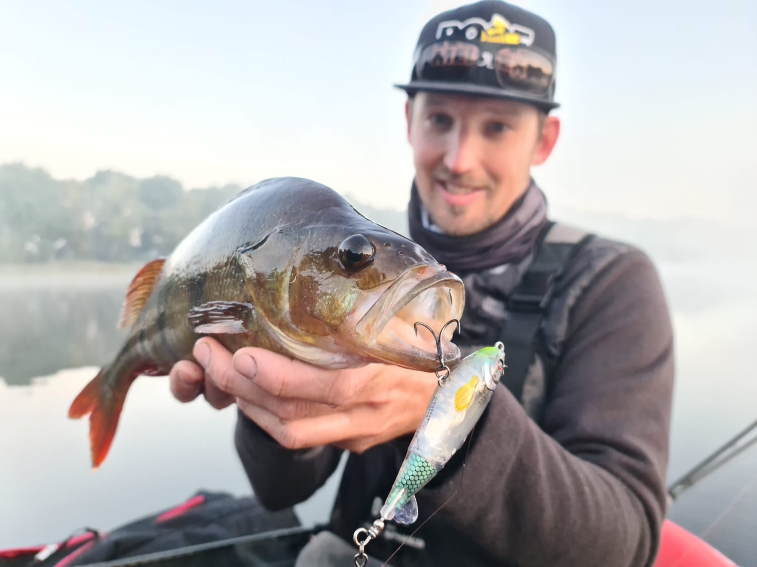 Met topwaters op baars –  River2Sea Whopper Plopper