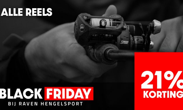 10 dagen lang: 21% korting bij Raven Hengelsport!