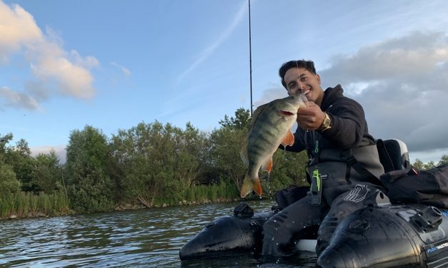 De bellyboat hengels van Jordi Rakiman