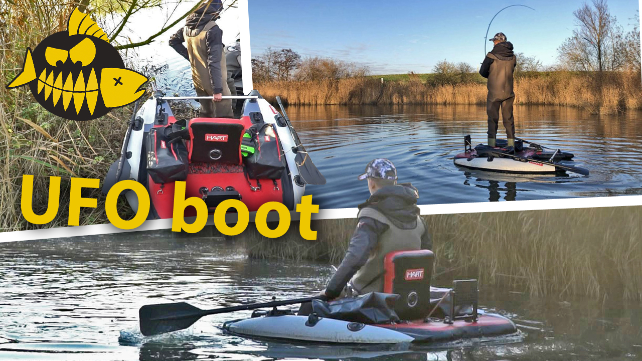 Staan op de HART Slider bellyboat