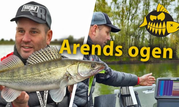 Arends ogen onder water – Lowrance HDS fishfinder
