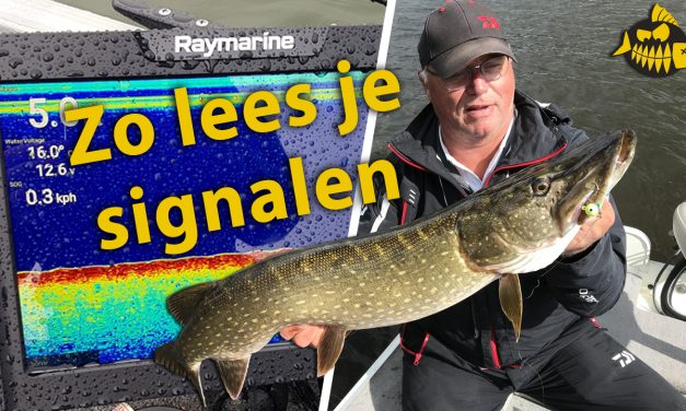 Zo lees je een fishfinder – Jouke Jansma met de basis