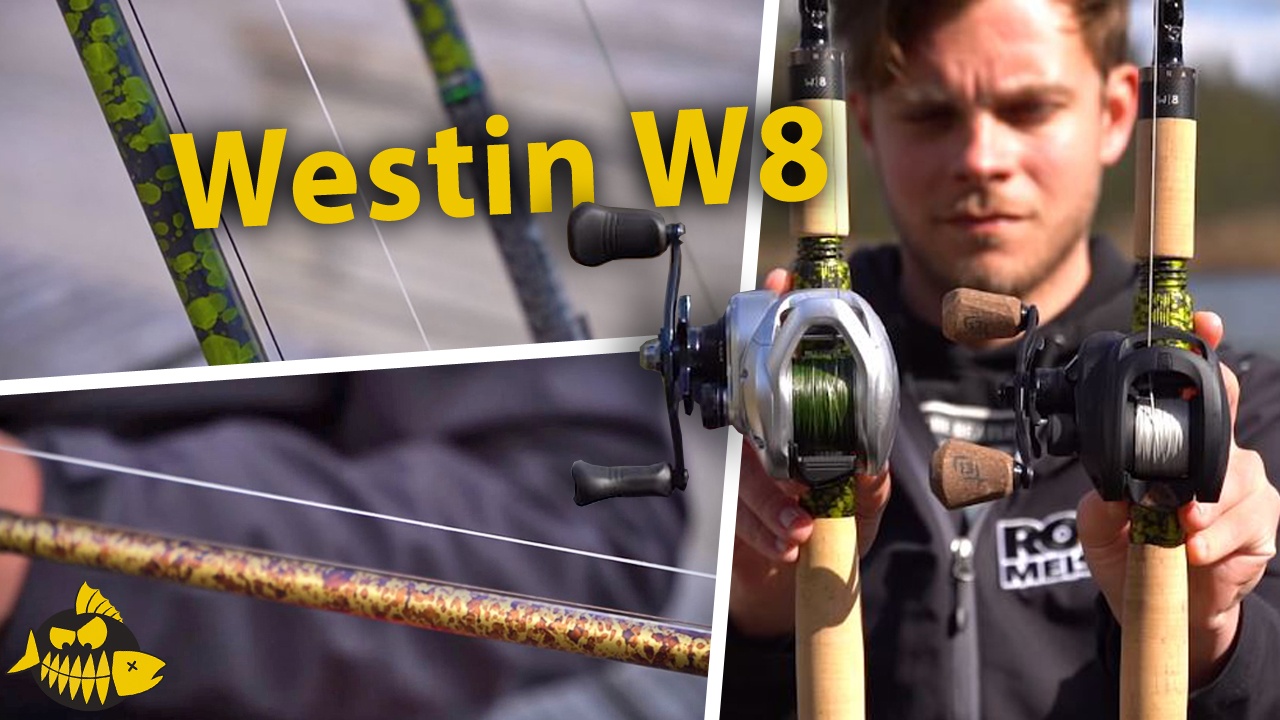 Super de luxe Westin snoekhengels – De oogverblindende W8 serie