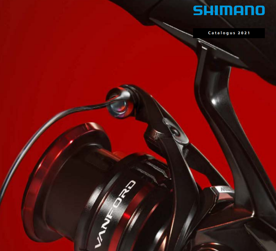 Neuzen in de nieuwste Shimano catalogus