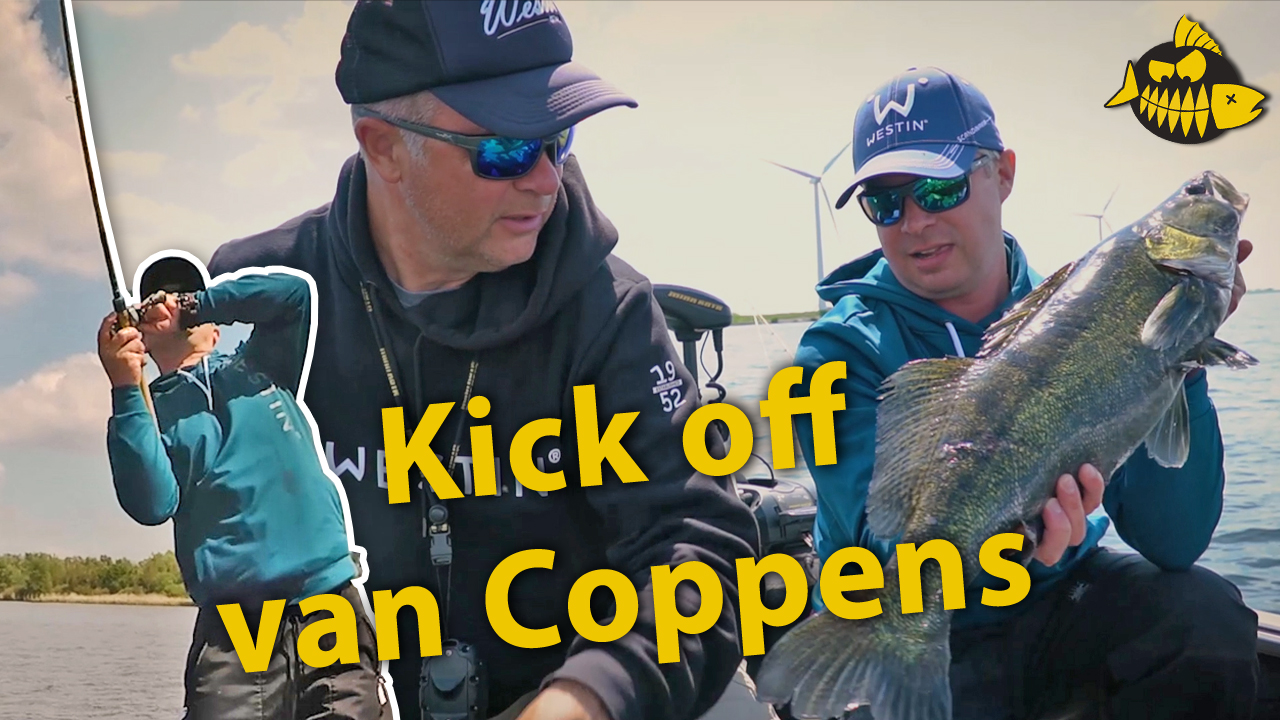 ***Roofmeister VIDEO*** De kick off van Luc Coppens – Op snoek en snoekbaars op het Volkerak