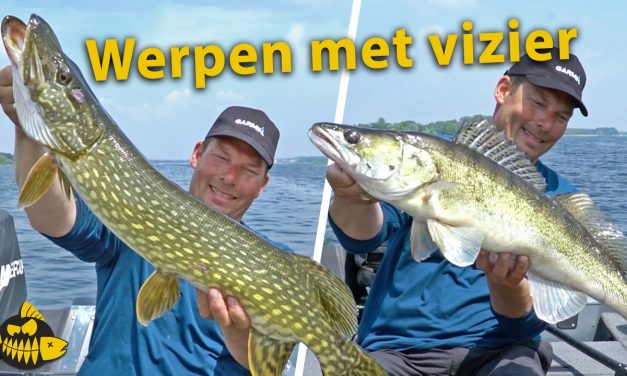 ***Roofmeister VIDEO*** Live grote snoek en snoekbaars aanwerpen met Chris Bloemert