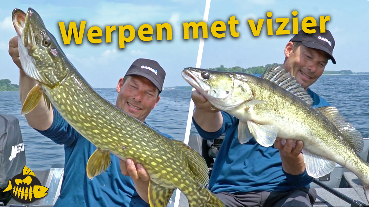 ***Roofmeister VIDEO*** Live grote snoek en snoekbaars aanwerpen met Chris Bloemert