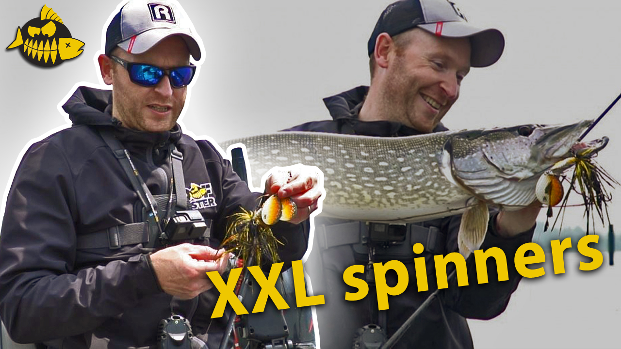 XXL Spinners killing voor grote snoek – Zo vis je ze
