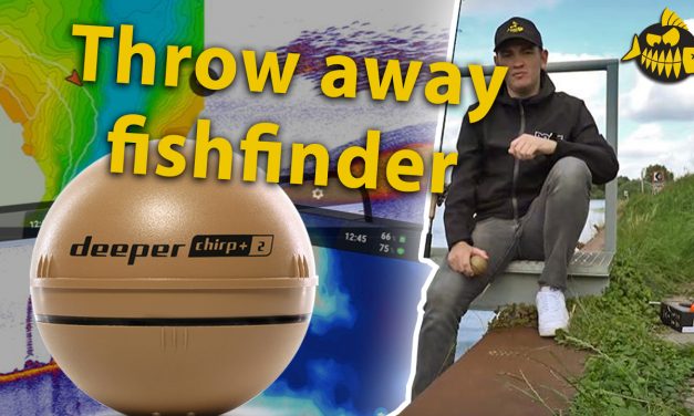 Fishfinder voor de kantvisser – Uitwerpbaar, compact & geavanceerd!