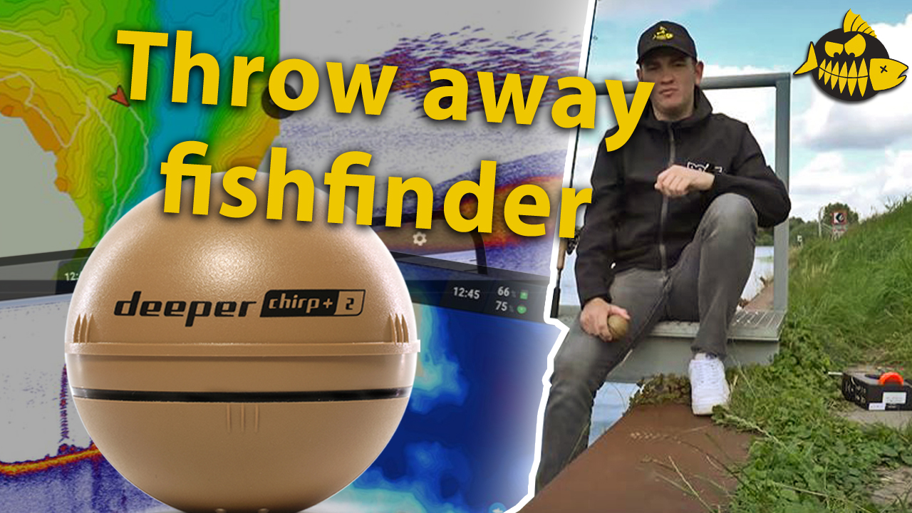 Fishfinder voor de kantvisser – Uitwerpbaar, compact & geavanceerd!