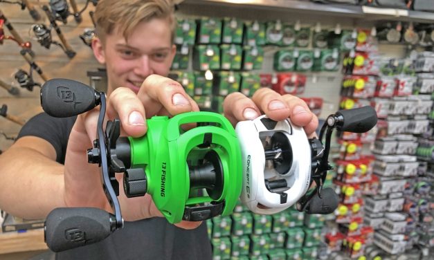 Fancy baitcasters boordevol features