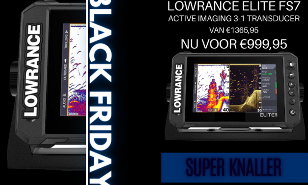 Fish Inn pakt uit met BLACK FRIDAY – Lowrance Elite FS voor KNALPRIJS