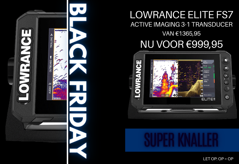 Fish Inn pakt uit met BLACK FRIDAY – Lowrance Elite FS voor KNALPRIJS