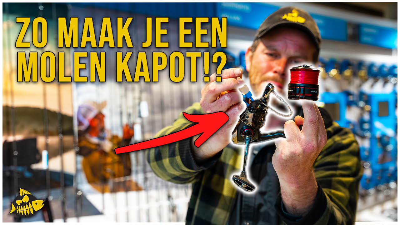 ***VIDEO*** Deze EXPERT laat jou EXACT zien hoe je het BEST je MOLEN & REEL MOET ONDERHOUDEN