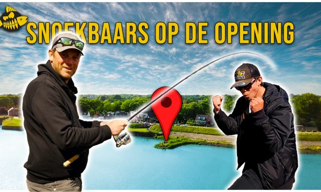 ***VIDEO*** HEBBEN WIJ EEN DROOMSTART?  Werpend vanaf de kant op snoekbaars
