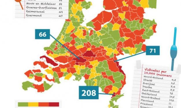 Aantal visboetes gedaald met 50%!