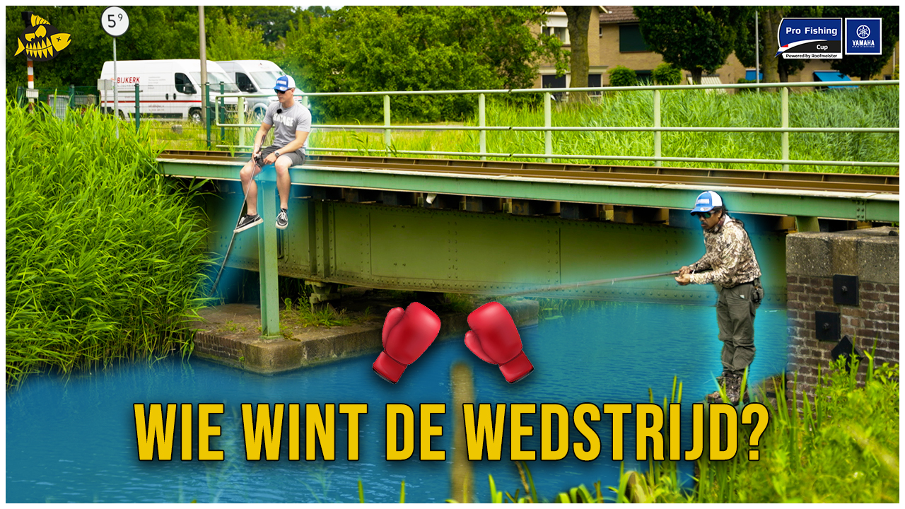 ***VIDEO*** IEDEREEN kan deze wedstrijd winnen – Er worden GROTE METERSNOEKEN gevangen!
