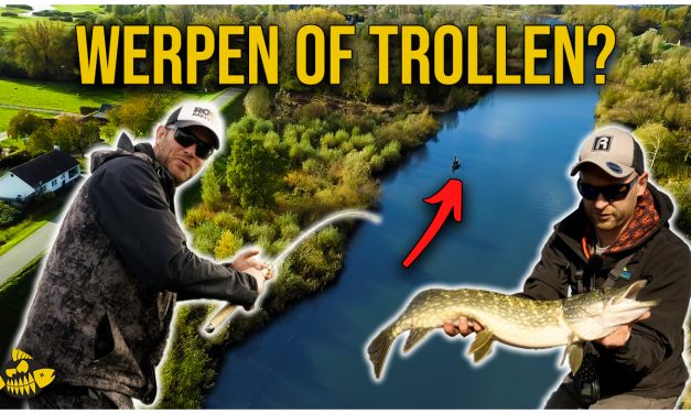 ***VIDEO*** VANGEN WE TROLLEND MEER EN GROTERE SNOEK?! Of toch werpend?!