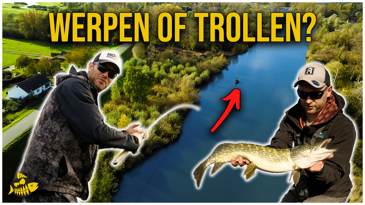 ***VIDEO*** VANGEN WE TROLLEND MEER EN GROTERE SNOEK?! Of toch werpend?!