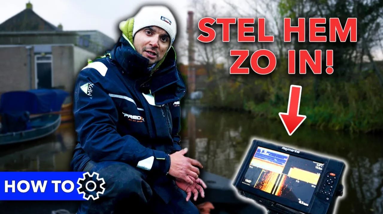 ***VIDEO*** Zo haal je het maximale uit een fishfinder – Fishfinder expert Yaïr Nauta