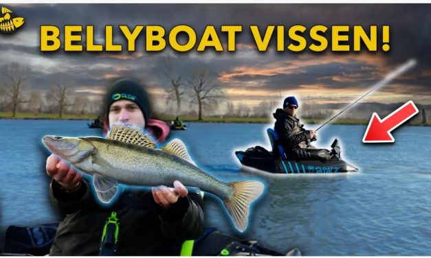 ***VIDEO*** Dit is het nieuwe bellyboat vissen!