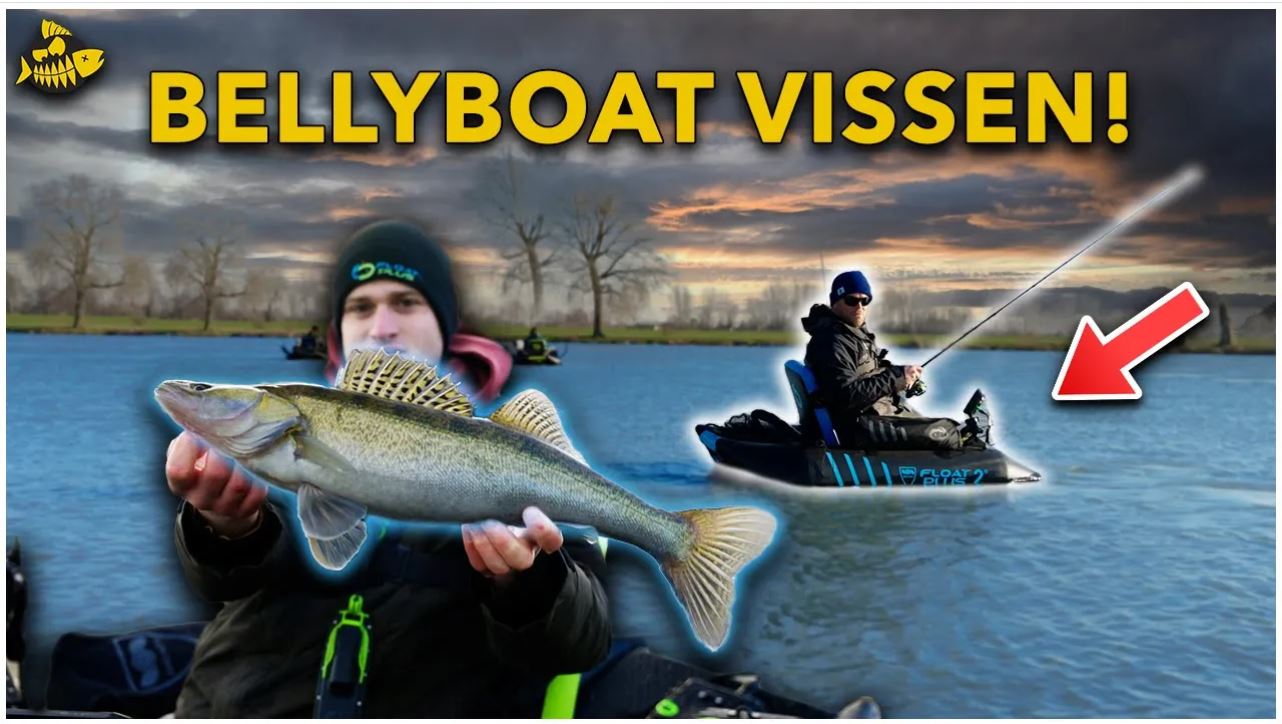 ***VIDEO*** Dit is het nieuwe bellyboat vissen!