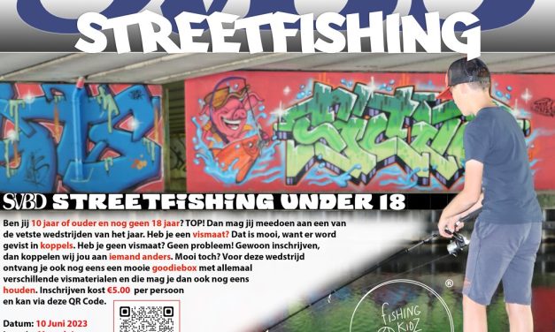 Schrijf je nu in voor de Streetfishing under 18 wedstrijd!