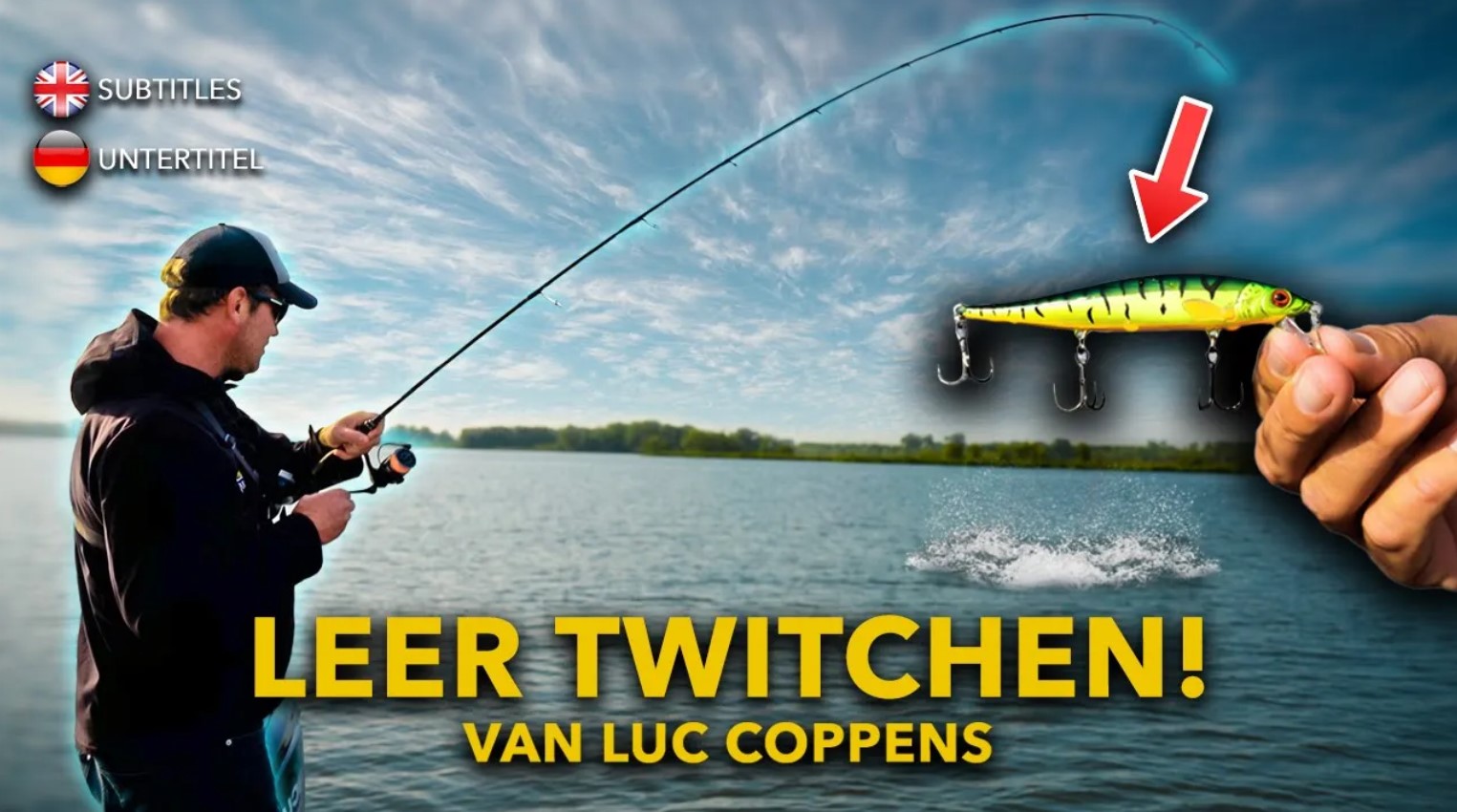 ***VIDEO*** Leer nu alles over het vissen met twitchbaits in de zomer