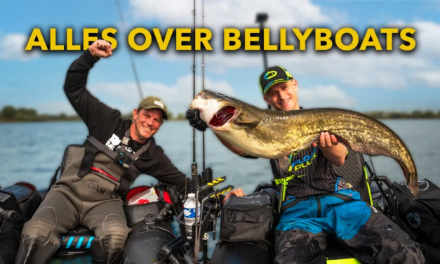 ***VIDEO*** Zo VIS je uit een BELLYBOAT en vang je elke ROOFVIS!