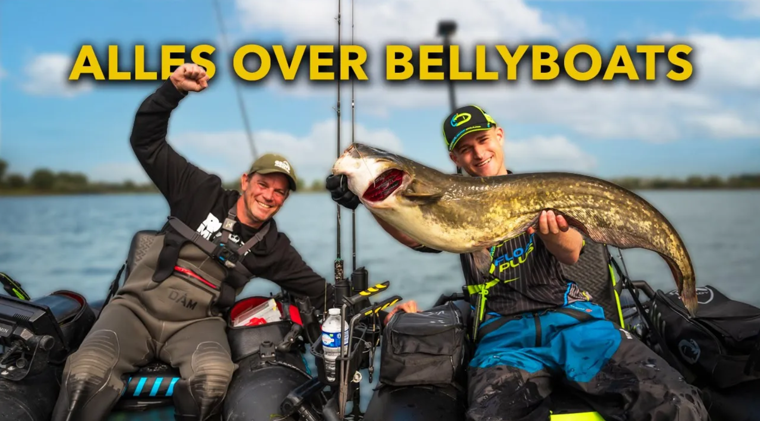 ***VIDEO*** Zo VIS je uit een BELLYBOAT en vang je elke ROOFVIS!