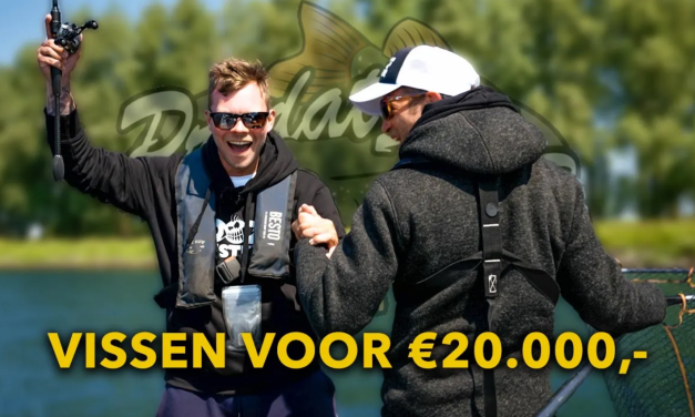 ***VIDEO*** WIJ vissen de CHAMPIONS LEAGUE van het ROOFVISSEN!!!