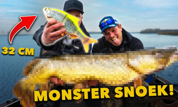 ***VIDEO*** 1.20+ METERSNOEK! Je GELOOFT NOOIT hoe we hem VANGEN