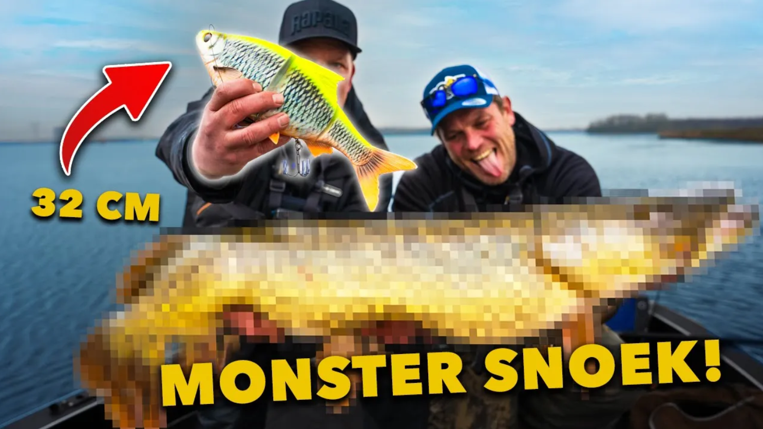 ***VIDEO*** 1.20+ METERSNOEK! Je GELOOFT NOOIT hoe we hem VANGEN
