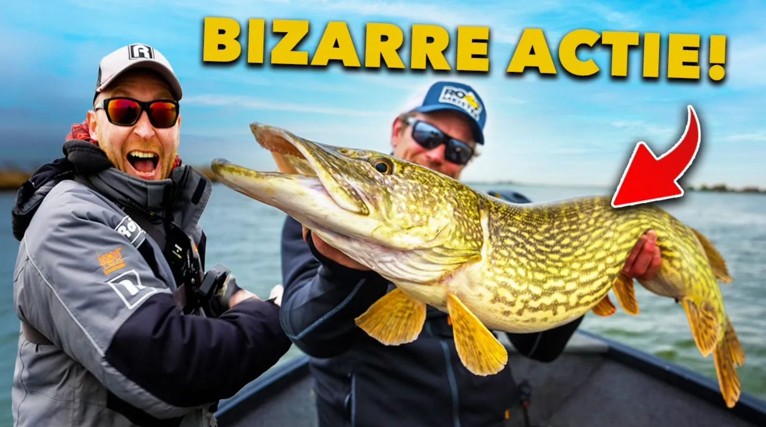 ***VIDEO*** Deze MEGA METER SNOEKEN maken ons HELEMAAL GEK! – JERKBAITS op ONDIEPTES